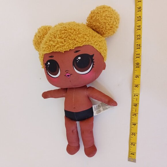 LOL Surprise Plush Doll Queen Bee Gold Hair 15" Long Stuffed Toy No Clothes - Picture 7 of 7